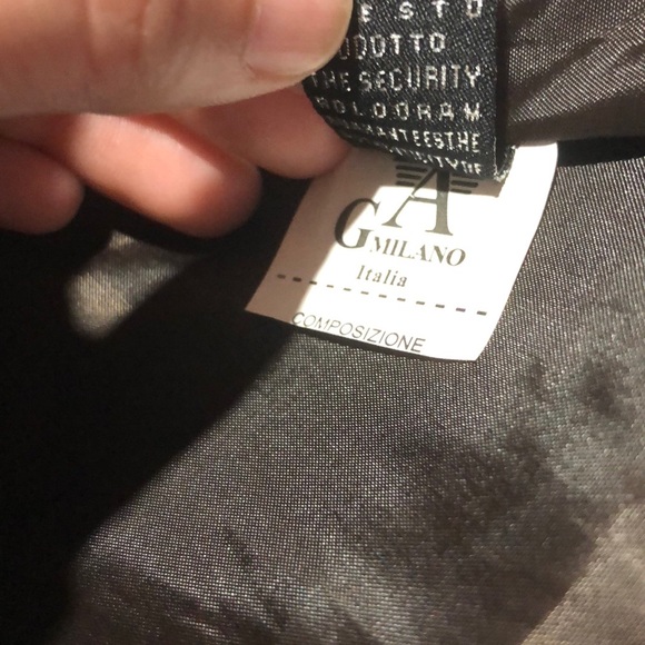 NWT GA Milano brown faux leather jacket size xxl - Picture 9 of 10